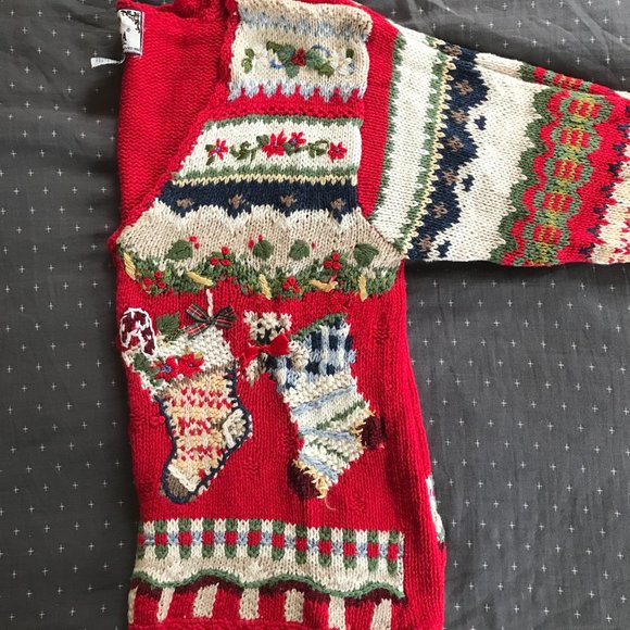 Tiara Christmas Sweater w/ actual Jingle Bells!! - Picture 5 of 6